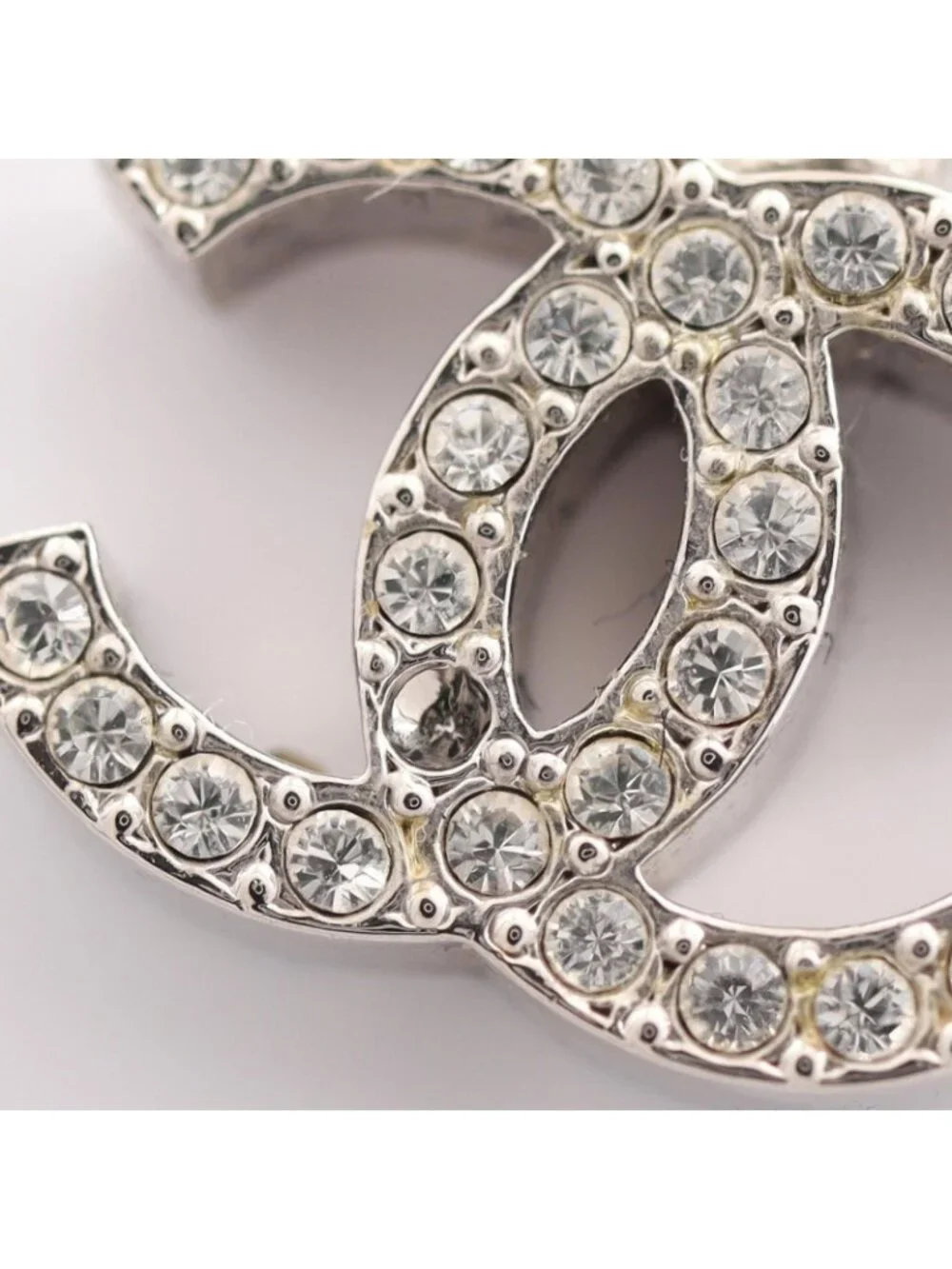 Chanel Earrings CC Logo Heart